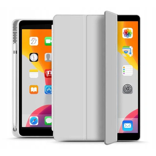 Etui Tech-Protect SC Pen Apple iPad 10.2 2019/2020/2021 (7., 8. i 9 generacji) Light Grey