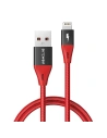 Kabel Lightning BlitzWolf BW-MF9 Pro, MFI, 2.4A, 0.9m (czerwony)