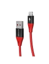 Hurtownia GSM - Kabel Lightning BlitzWolf BW-MF9 Pro, MFI, 2.4A, 0.9m (czerwony) - BLZ389 - {ean13} - Hurt