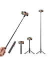 Hurtownia GSM - Selfie stick, statyw Bluetooth BlitzWolf BW-BS10 Plus do smartfonów (czarny) - BLZ392 - {ean13} - Hurt