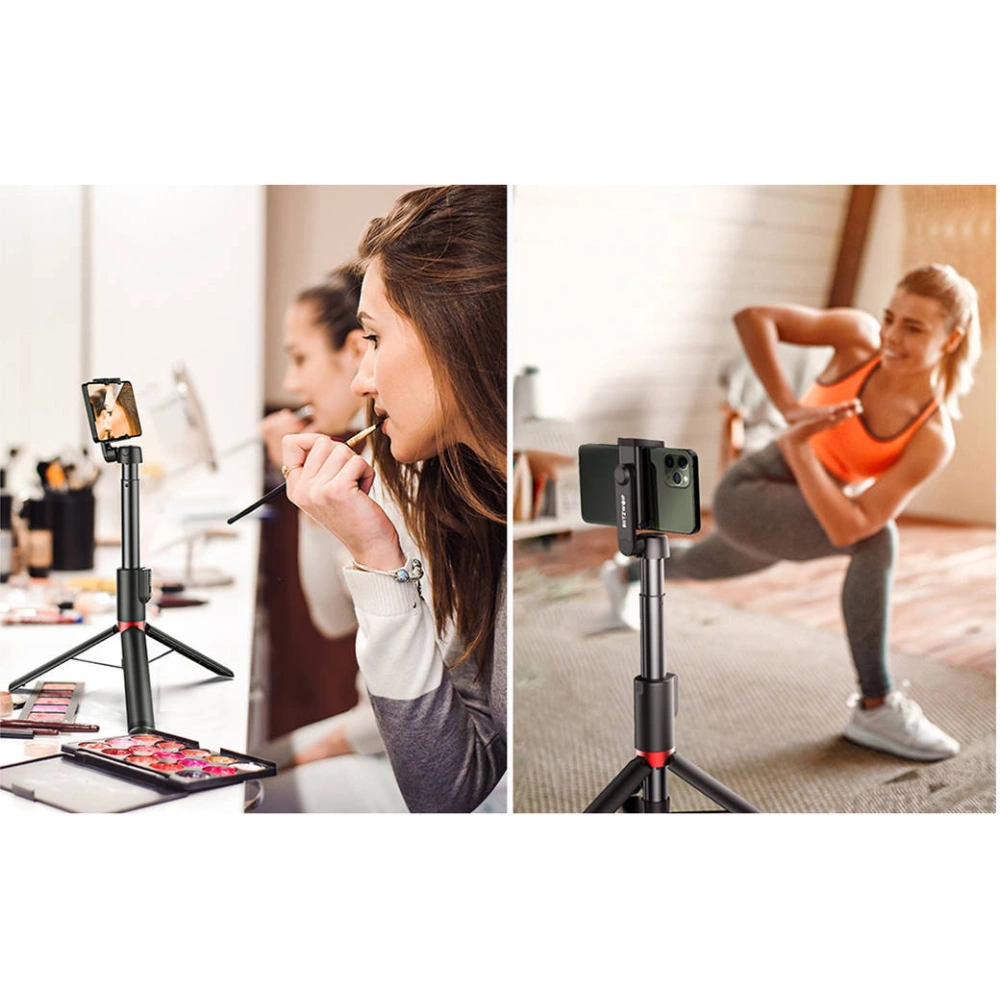 Hurtownia GSM - Selfie stick, statyw Bluetooth BlitzWolf BW-BS10 Plus do smartfonów (czarny) - BLZ392 - {ean13} - Hurt
