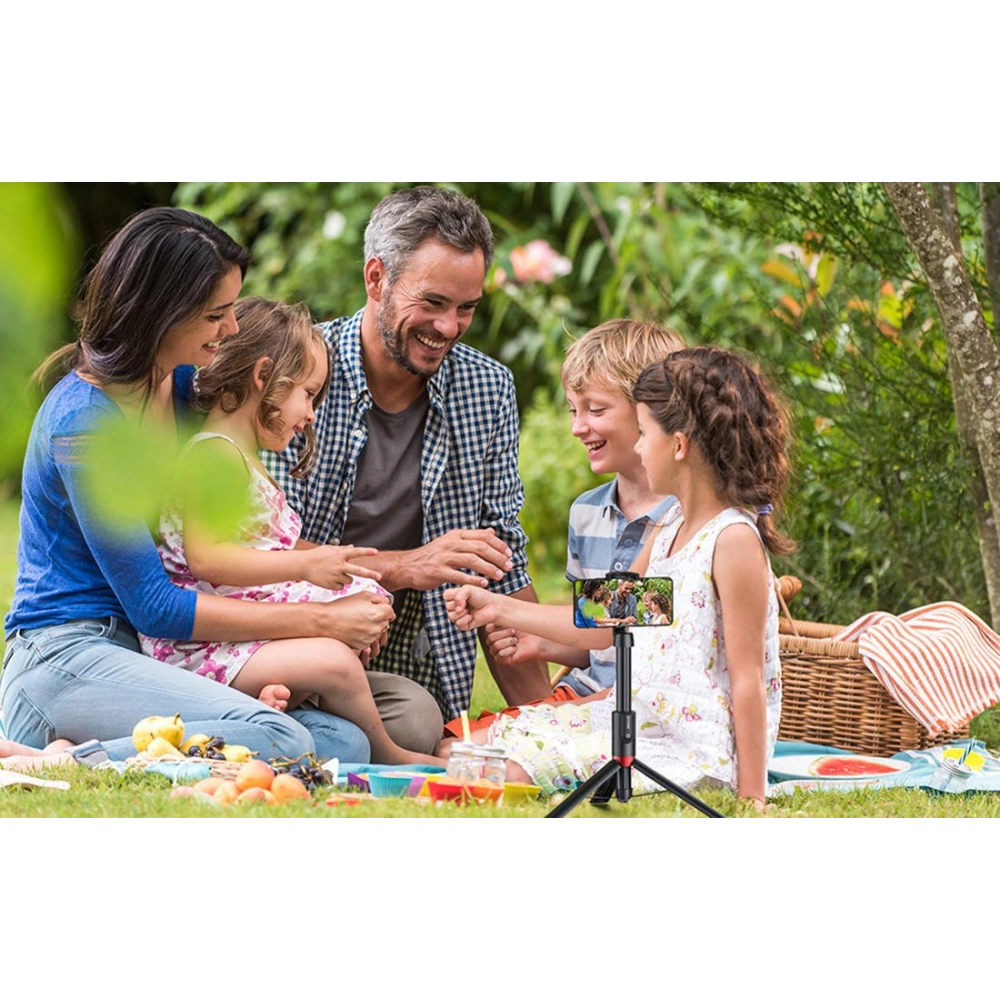 Wholesale Selfie stick, Bluetooth tripod BlitzWolf BW-BS10 Plus for smartphones (black) - BLZ392 - {ean13} - Hurt