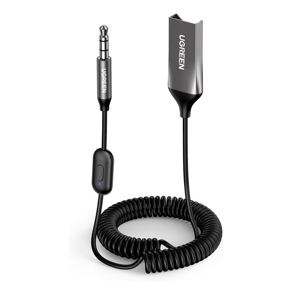 Hurtownia GSM - Adaptér audio Bluetooth 5.0 UGREEN, USB, AUX (černý) - UGR1052BLK - {ean13} - Hurt