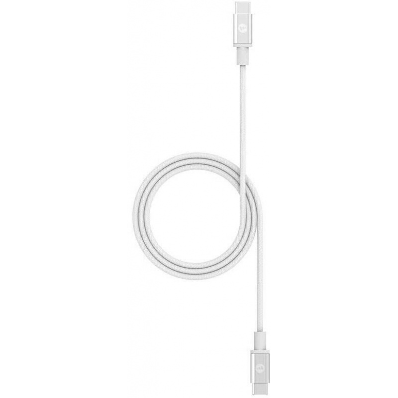 Hurtownia Mophie - 848467093605 - MPH048WHT - Kabel Mophie USB-C USB-C 1.5m (biały) - B2B homescreen