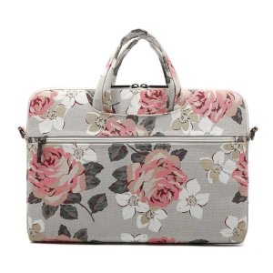 Torba Canvaslife Briefcase 13-14 cali Blue Camellia