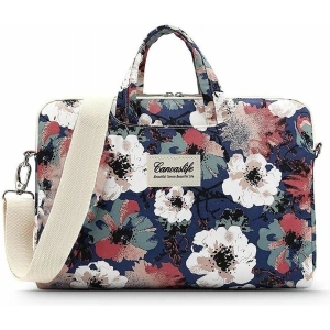 Canvaslife Briefcase Bag 15-16 inch Blue Camellia