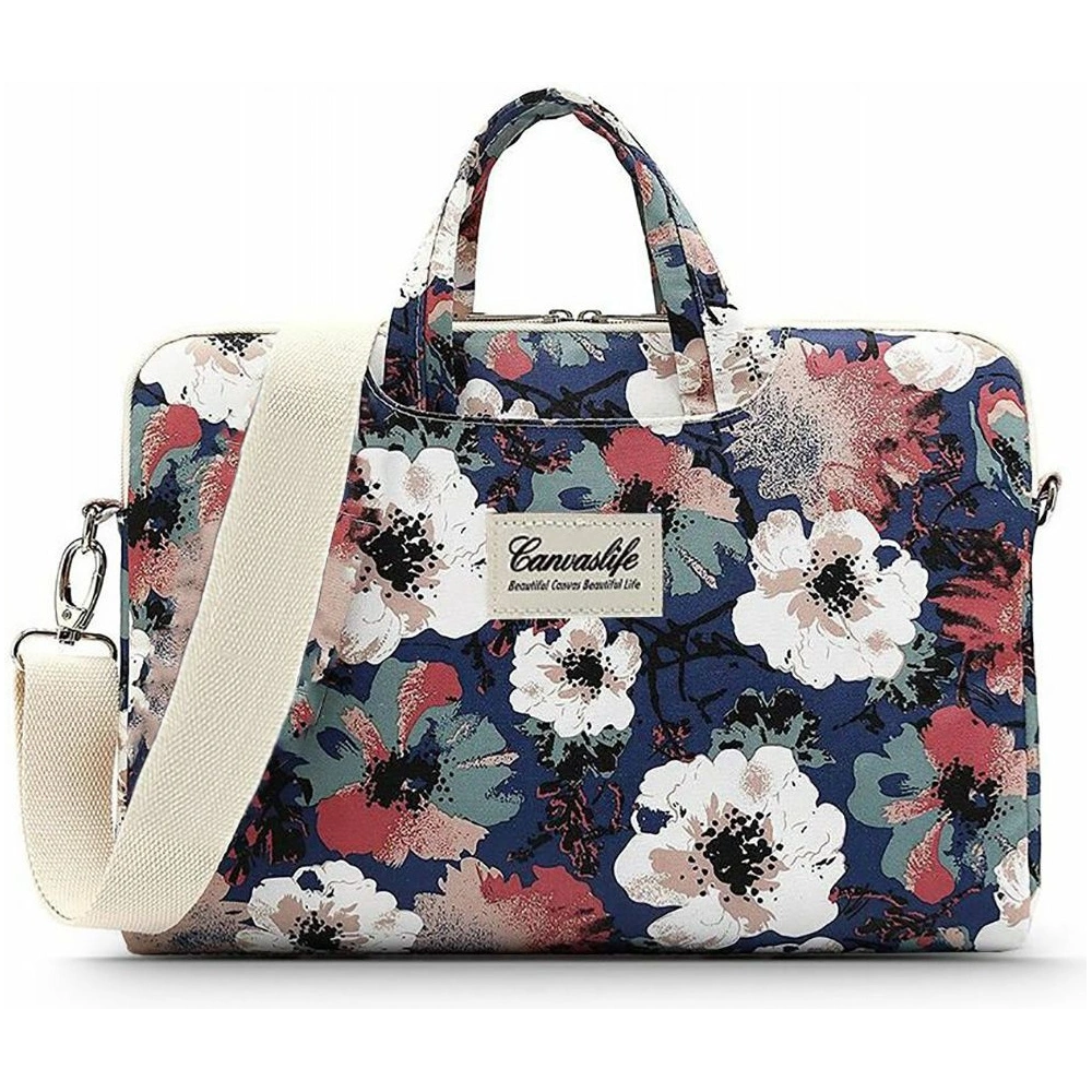 Hurtownia GSM - Torba Canvaslife Briefcase 15-16 cali Blue Camellia - CNF006BLUCAM - {ean13} - Hurt