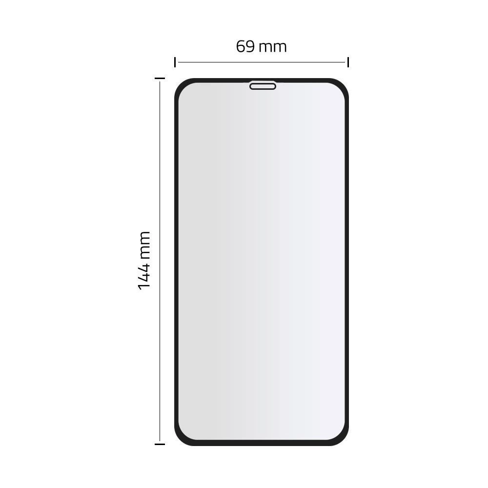 Hurtownia GSM - Szkło hybrydowe Hofi Hybrid Glass Apple iPhone 11 Black - HOFI011BLK - {ean13} - Hurt
