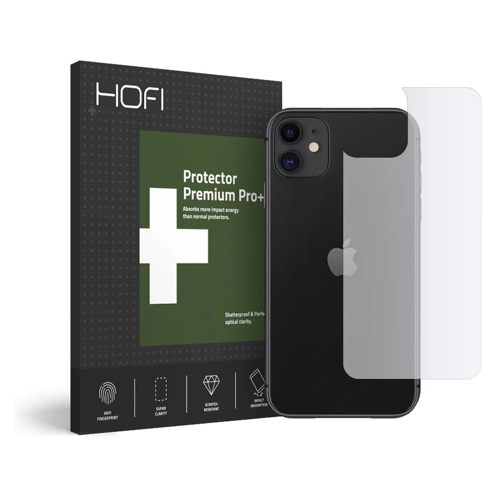 Wholesale Hofi Glass Pro+ Back Protector Apple iPhone 11 - HOFI015 - {ean13} - Hurt