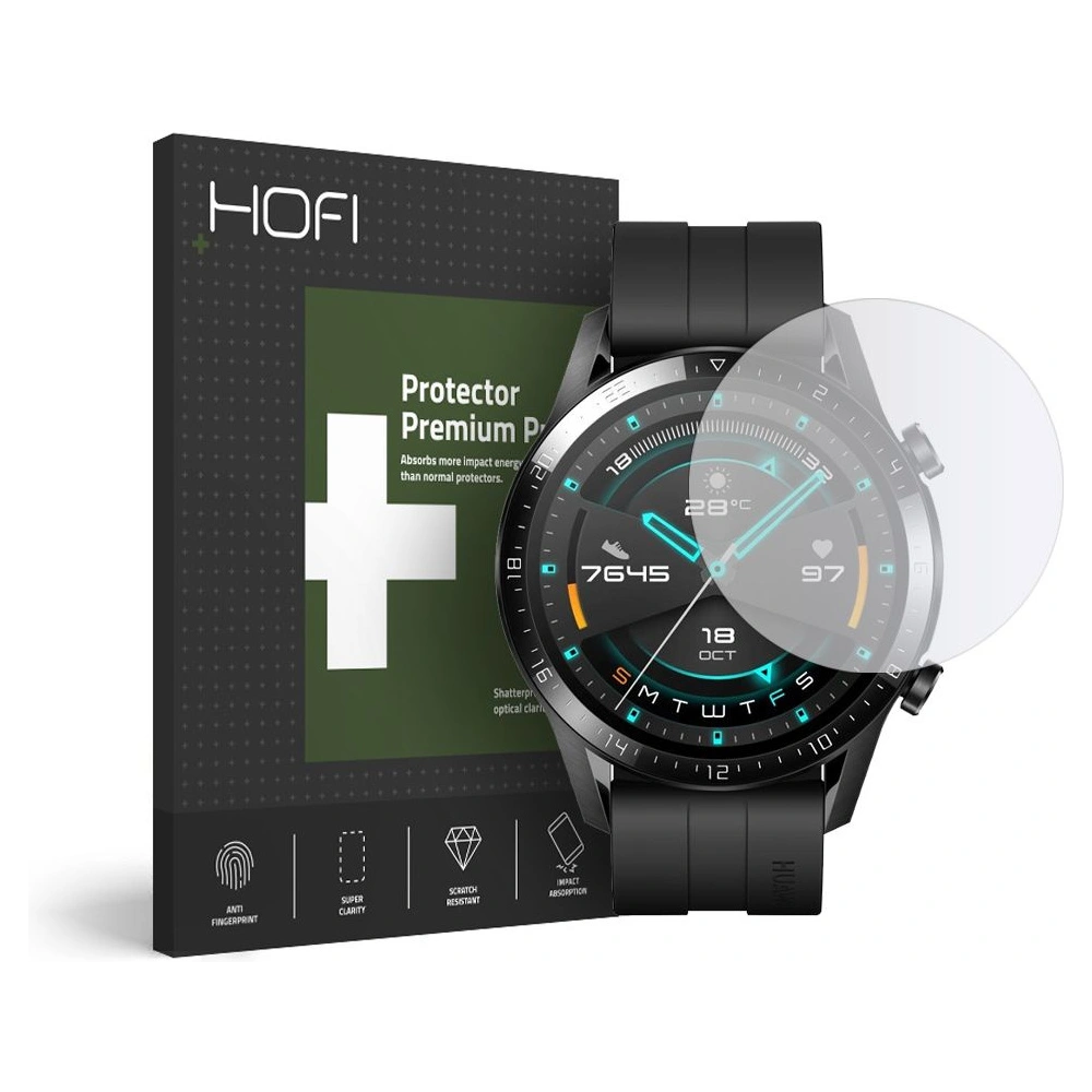 Hurtownia GSM - Tvrzené sklo Hofi Glass Pro+ Huawei Watch GT 2 46mm - HOFI016 - {ean13} - Hurt