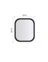 Hurtownia GSM - Hibrid üveg Hofi Hybrid Glass Apple Watch 40mm Fekete - HOFI023BLK - {ean13} - Hurt