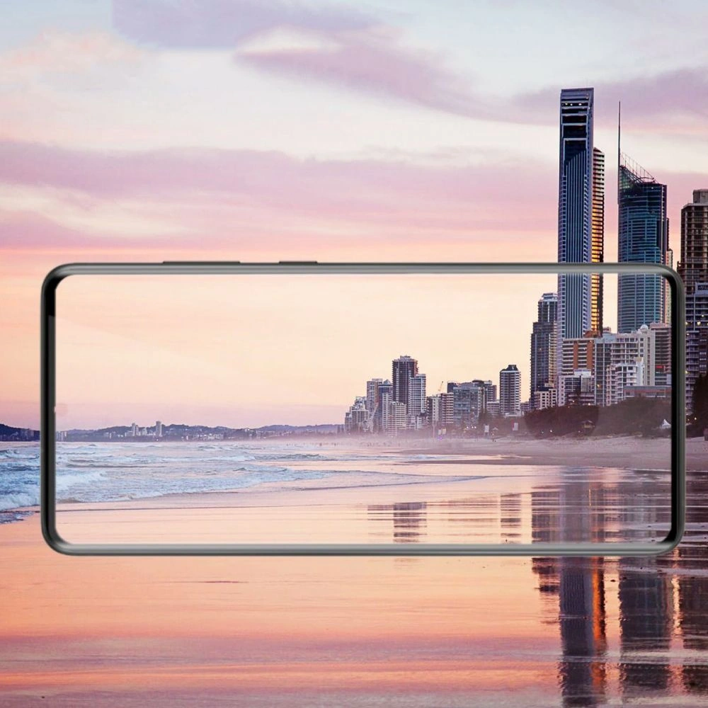 Hurtownia GSM - Hybridní sklo Hofi Ultraflex Glass Apple iPhone SE 2022/SE 2020/8/7 černé - HOFI025BLK - {ean13} - Hurt