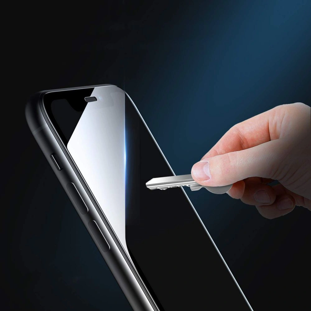 Hurtownia GSM - Hybridní sklo Hofi Ultraflex Glass Apple iPhone SE 2022/SE 2020/8/7 černé - HOFI025BLK - {ean13} - Hurt