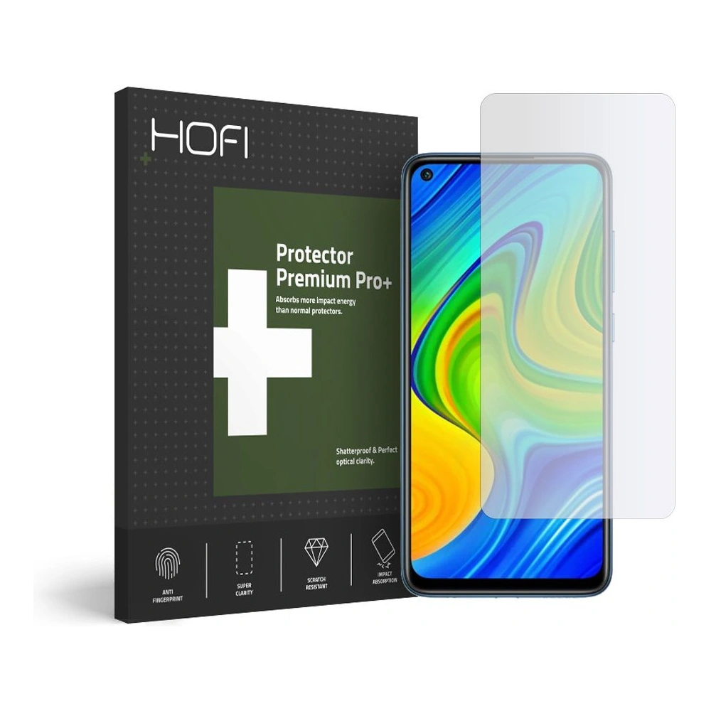 Hurtownia GSM - Hyb ridní sklo Hofi Hybrid Glass Redmi Note 9 - HOFI032 - {ean13} - Hurt