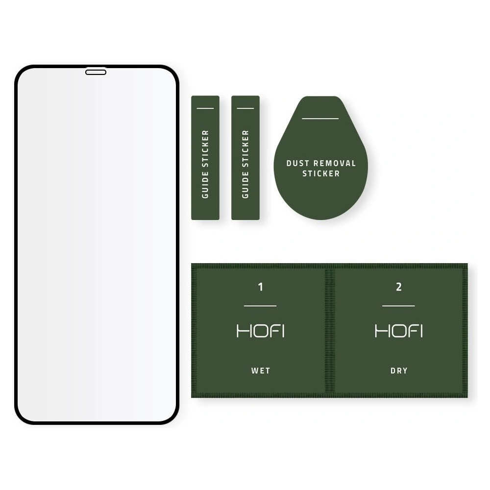 Hurtownia GSM - Szkło hartowane Hofi Full Pro+ Apple iPhone 12 mini Black - HOFI044BLK - {ean13} - Hurt
