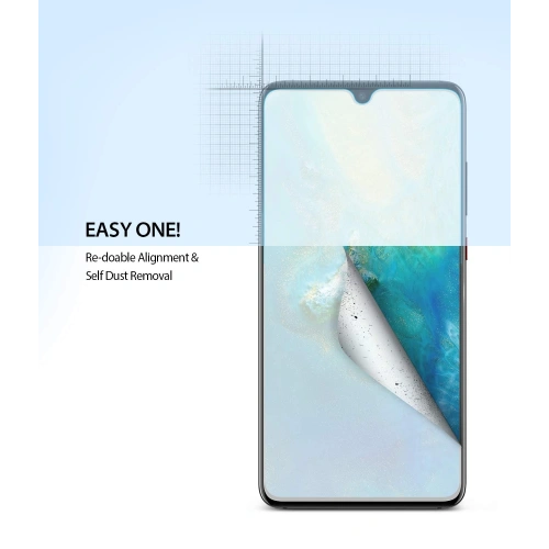 Folia Ringke Dual Easy Full Cover Huawei Mate 20 Case Friendly