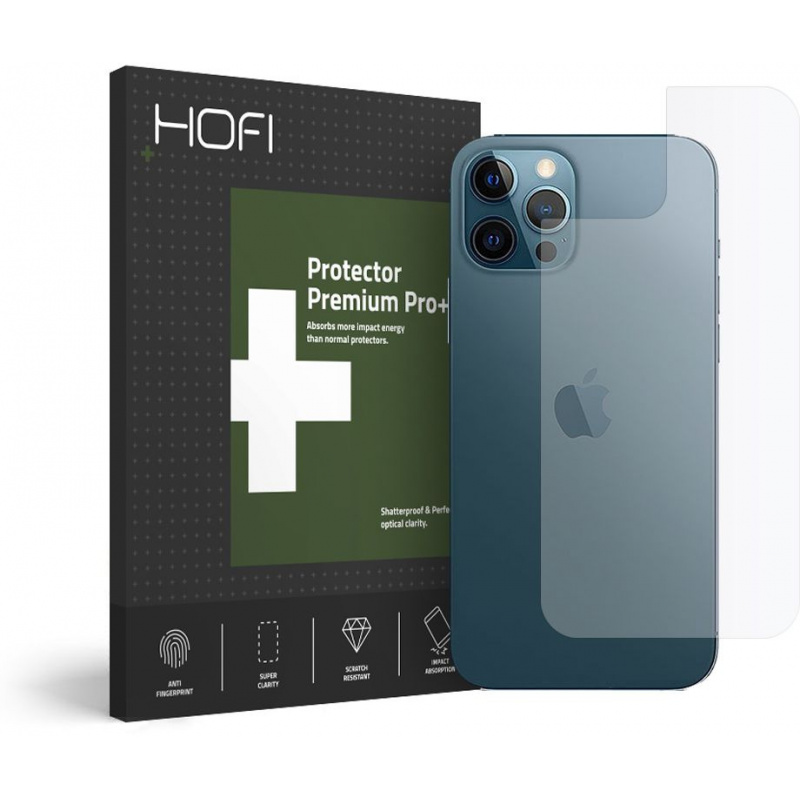 Hurtownia Hofi - 0795787714003 - HOFI052 - Szkło hybrydowe na tył Hofi Hybrid Pro+ Back Protector Apple iPhone 12/12 Pro - B2B homescreen