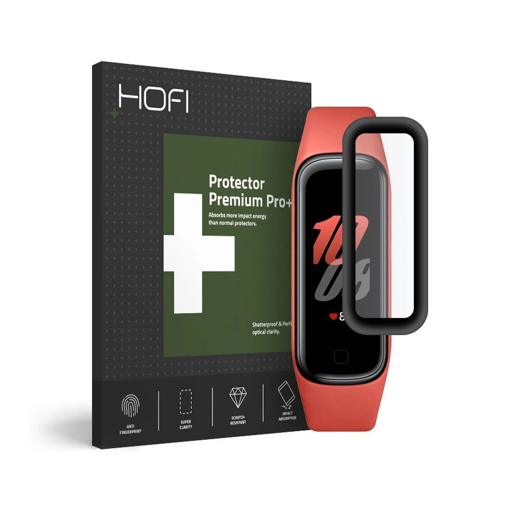 Hurtownia GSM - Hybriční sklo Hofi Hybrid Glass Samsung Galaxy Fit 2 Černé - HOFI056 - {ean13} - Hurt