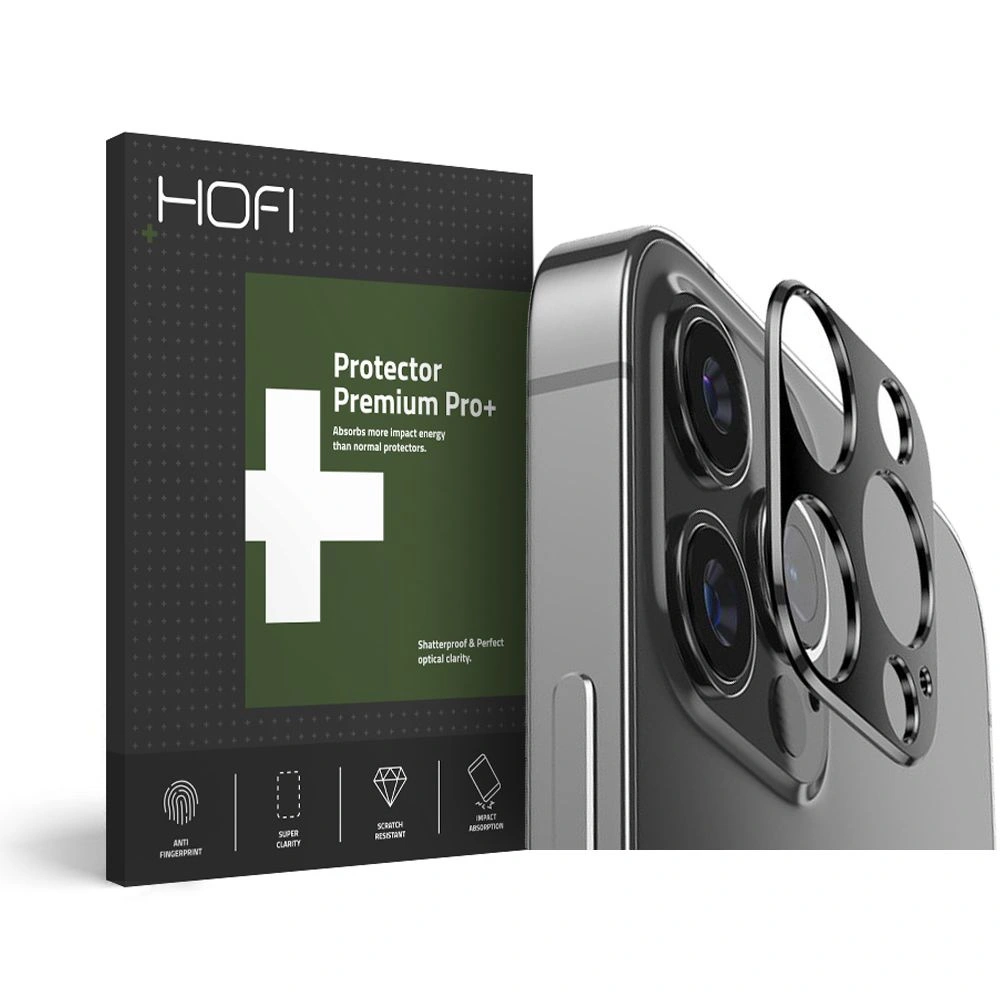 Wholesale Hofi Metal Styling Camera Apple iPhone 12 Pro Black - HOFI058BLK - {ean13} - Hurt