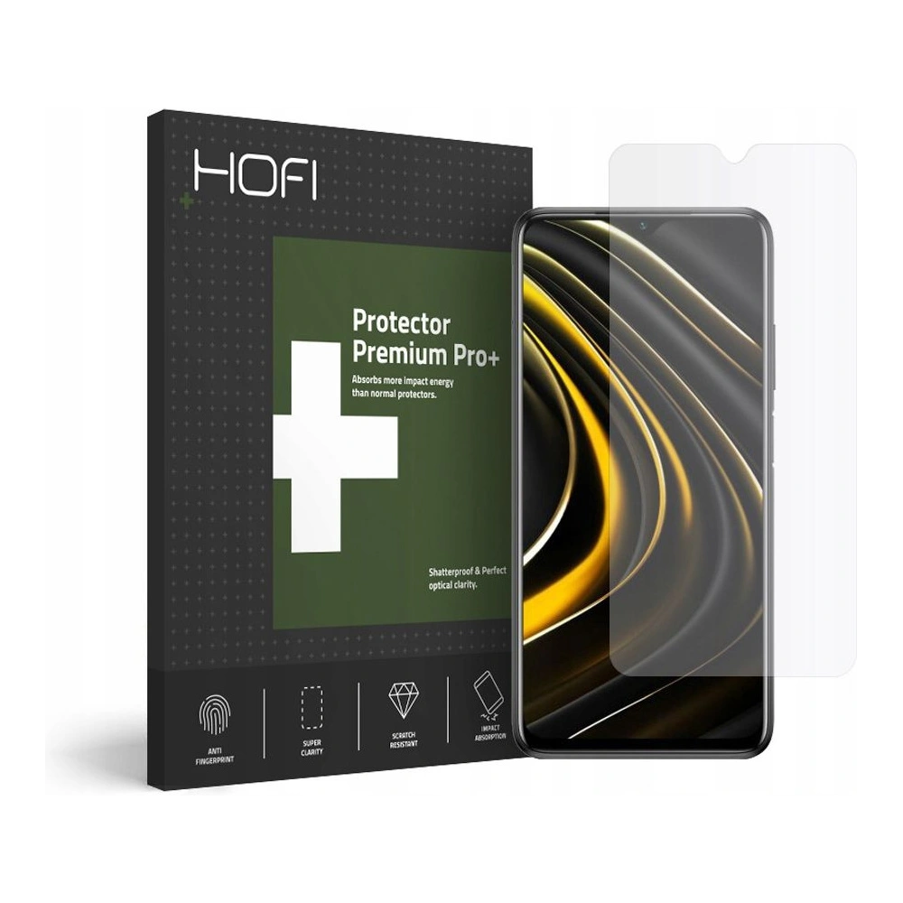 Hurtownia GSM - Hybridní sklo Hofi Hybrid Pro+ POCO M3 - HOFI061 - {ean13} - Hurt