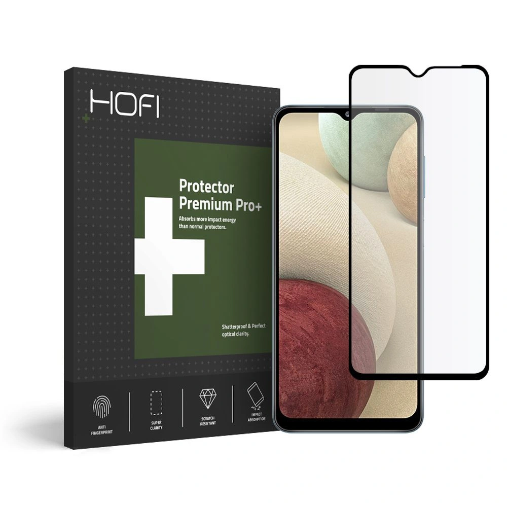 Hurtownia GSM - Tvrzené sklo Hofi Glass Pro+ Samsung Galaxy A12 Black - HOFI065BLK - {ean13} - Hurt