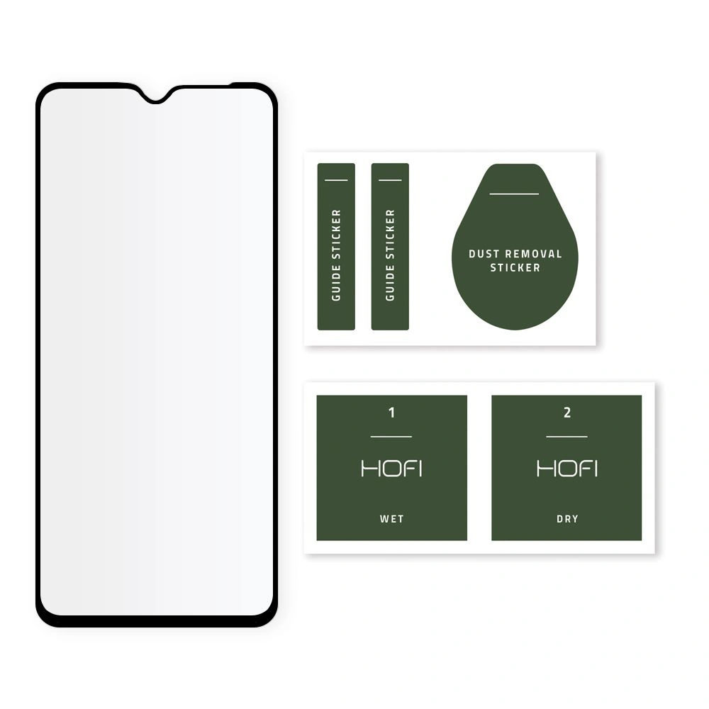 Hurtownia GSM - Tvrzené sklo Hofi Glass Pro+ Samsung Galaxy A12 Black - HOFI065BLK - {ean13} - Hurt