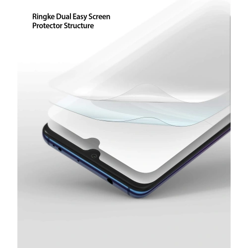 Folia Ringke Dual Easy Full Cover Huawei Mate 20 Case Friendly