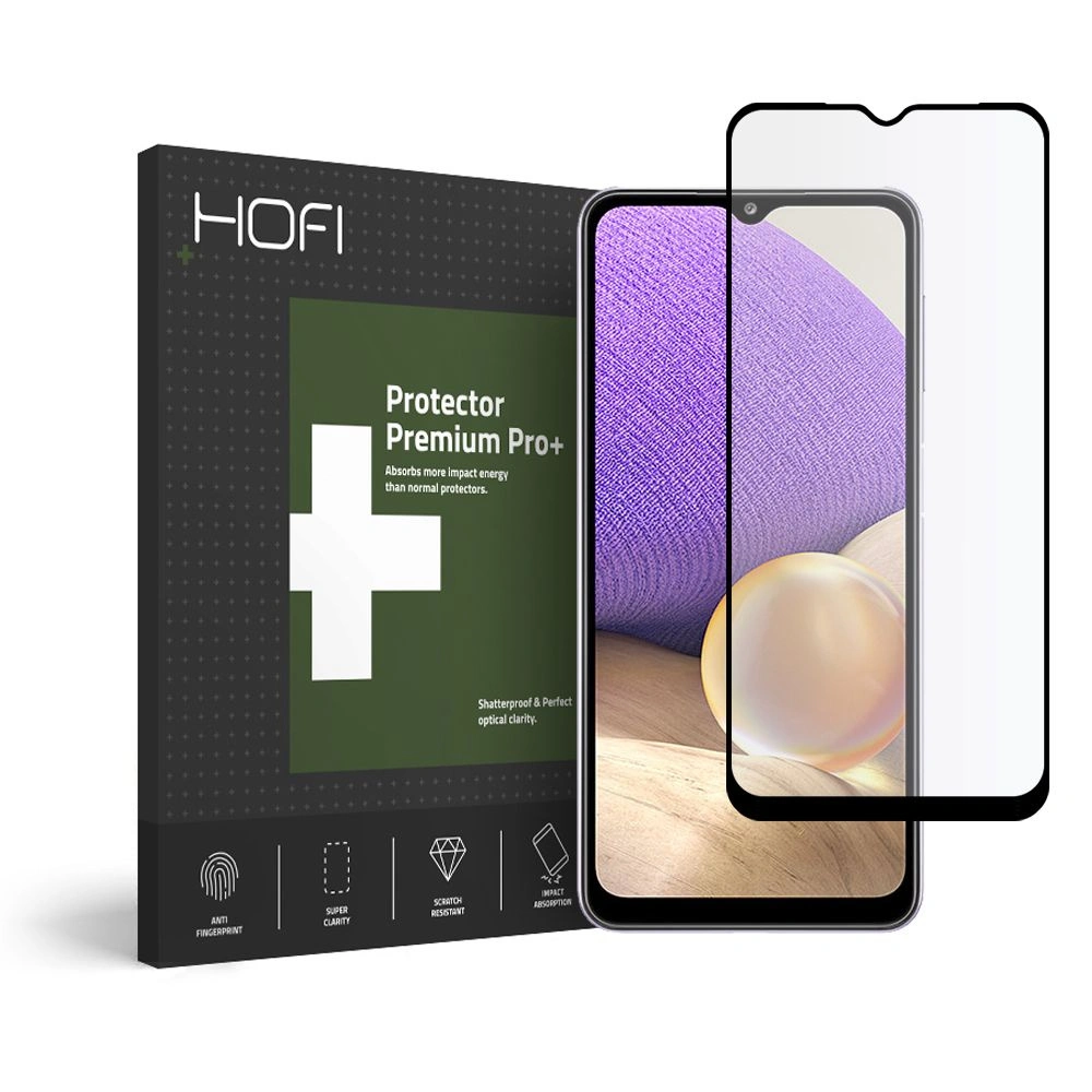 Hurtownia GSM - Tvrzené sklo Hofi Glass Pro+ Samsung Galaxy A32 5G Černé - HOFI076BLK - {ean13} - Hurt