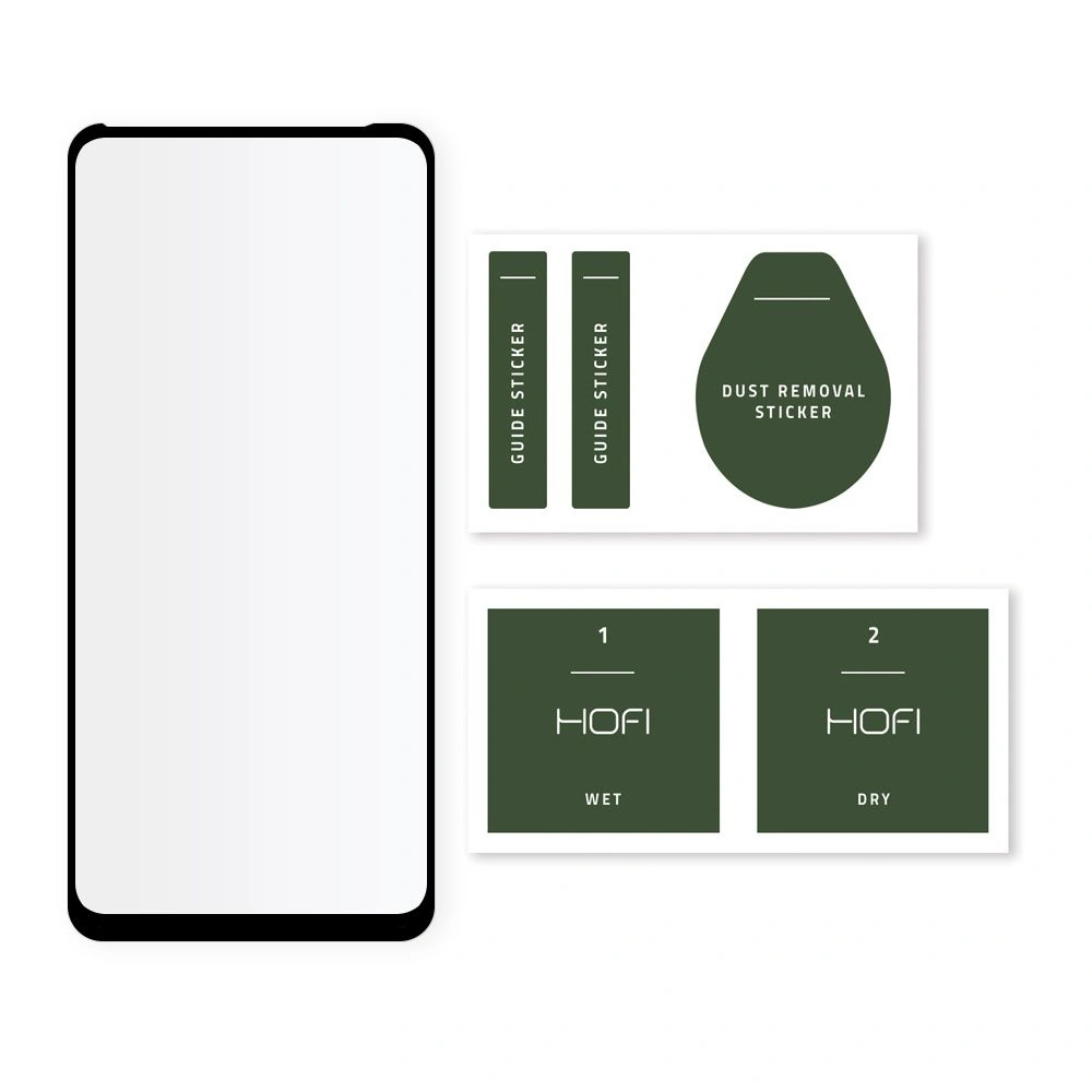 Hurtownia GSM - Zesílené sklo Hofi Glass Pro+ Redmi Note 9T 5G Černé - HOFI078BLK - {ean13} - Hurt