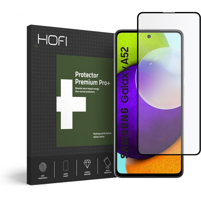 Hofi Distributor - 6216990210051 - HOFI081BLK - Hofi Glass Pro+ Samsung Galaxy A52/A52s Black - B2B homescreen