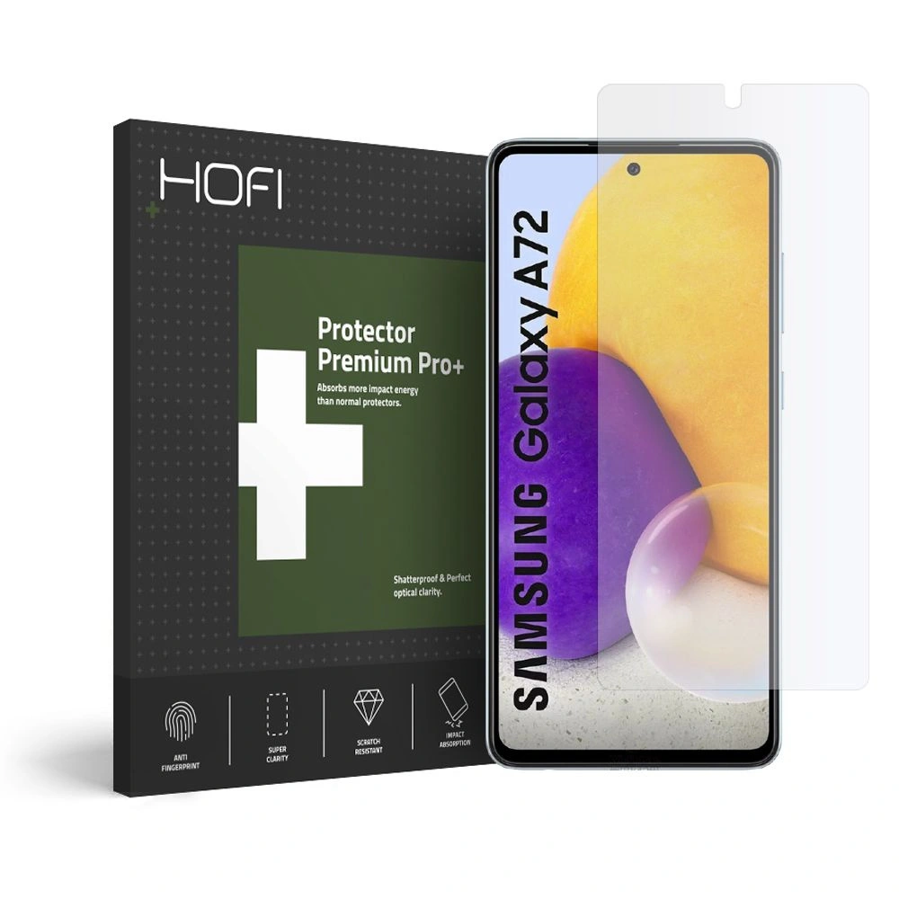 Hurtownia GSM - Szkło hybrydowe Hofi Hybrid Pro+ Samsung Galaxy A72 - HOFI082 - {ean13} - Hurt