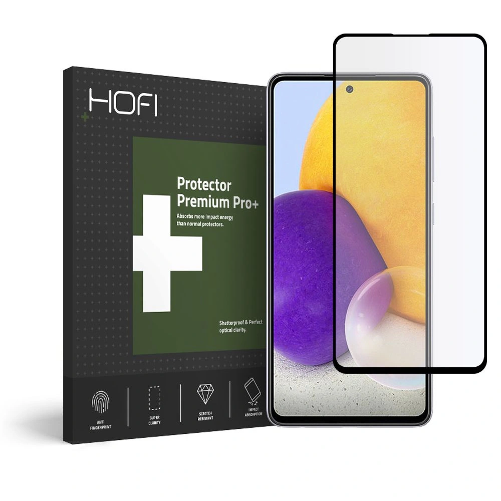 Hurtownia GSM - Szkło hartowane Hofi Glass Pro+ Samsung Galaxy A72 Black - HOFI088BLK - {ean13} - Hurt