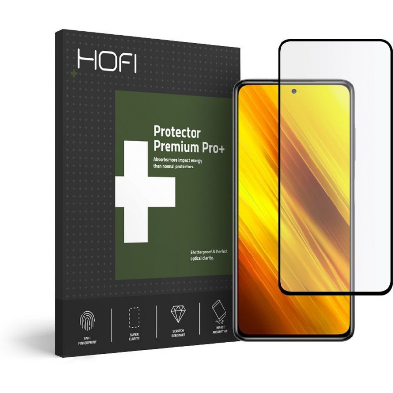 Hofi Distributor - 0795787714355 - HOFI089BLK - Hofi Full Pro+ POCO X3 Pro/X3 NFC Black - B2B homescreen