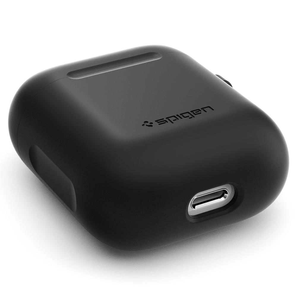 Hurtownia GSM - Etui Silikonové Spigen AirPods Case Černé - SPN229BLK - {ean13} - Hurt