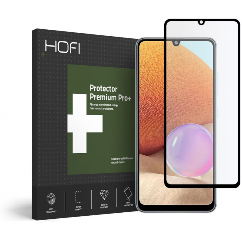 Hofi Distributor - 6216990210563 - HOFI091BLK - Hofi Glass Pro+ Samsung Galaxy A32 LTE Black - B2B homescreen