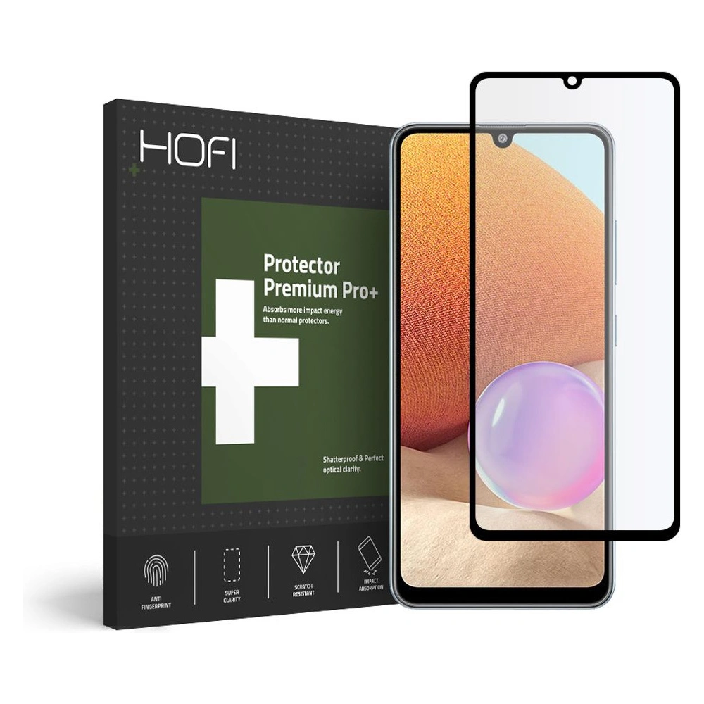 Hurtownia GSM - Tvrzené sklo Hofi Glass Pro+ Samsung Galaxy A32 LTE Black - HOFI091BLK - {ean13} - Hurt