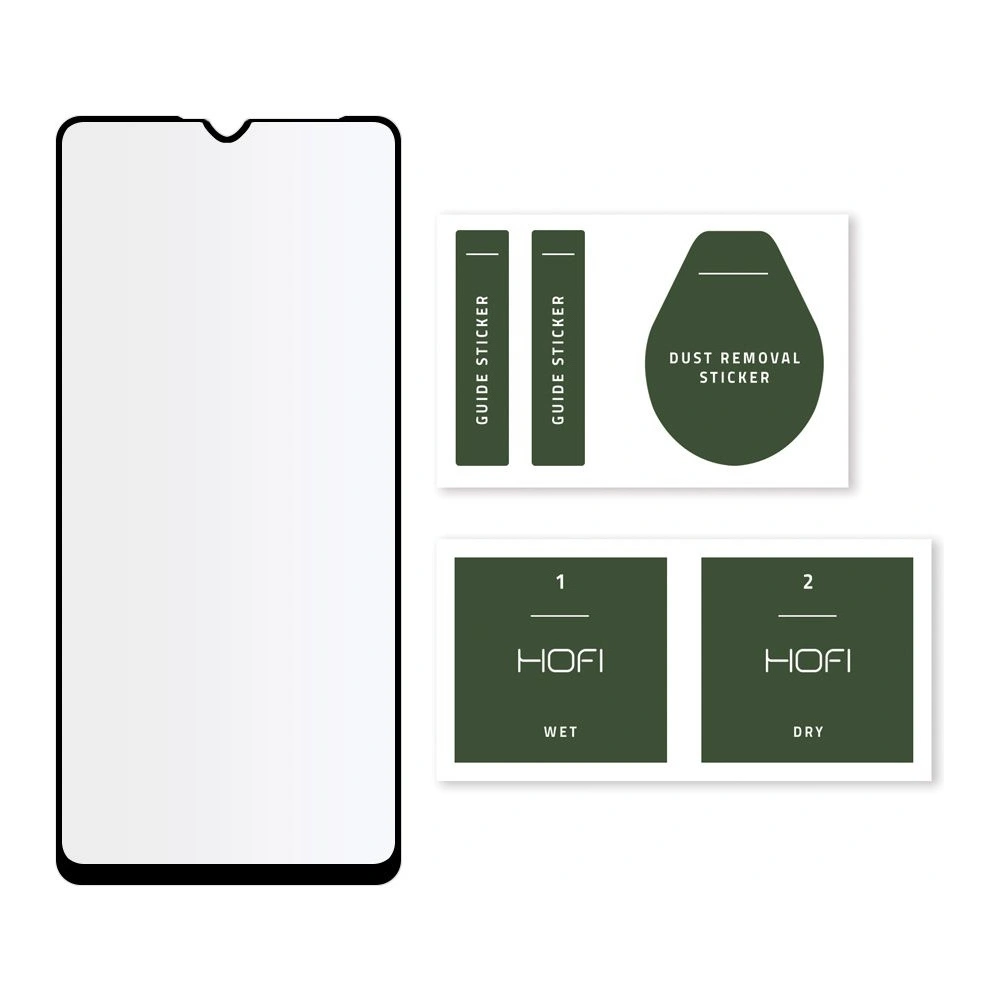 Hurtownia GSM - Szkło hartowane Hofi Glass Pro+ Samsung Galaxy M12 Black - HOFI092BLK - {ean13} - Hurt