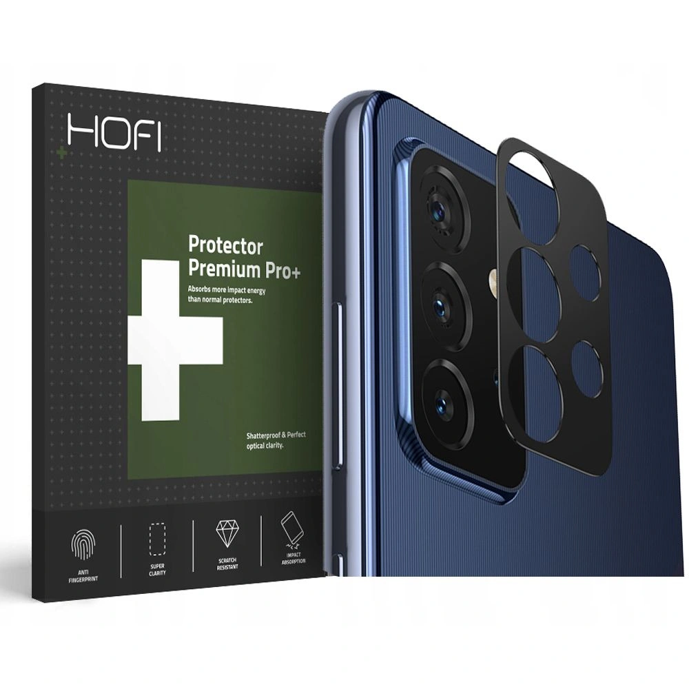 Hurtownia GSM - Nakładka Hofi Metal Styling Camera Samsung Galaxy A72 Black - HOFI095BLK - {ean13} - Hurt
