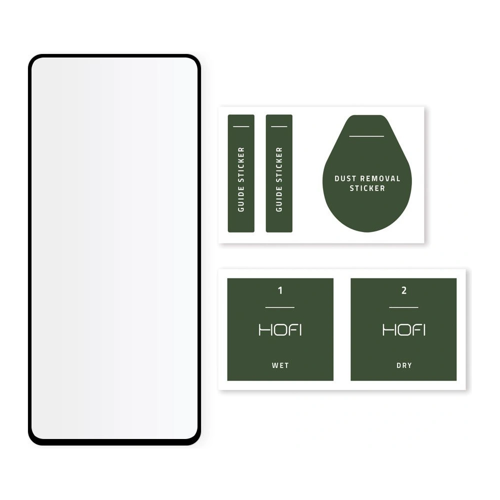 Hurtownia GSM - Tvrzené sklo Hofi Glass Pro+ Redmi Note 10/10s černé - HOFI099BLK - {ean13} - Hurt