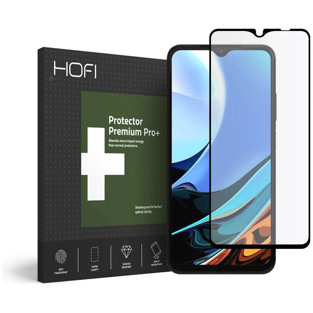Hurtownia GSM - Tvrzené sklo Hofi Glass Pro+ Redmi 9T Black - HOFI103BLK - {ean13} - Hurt