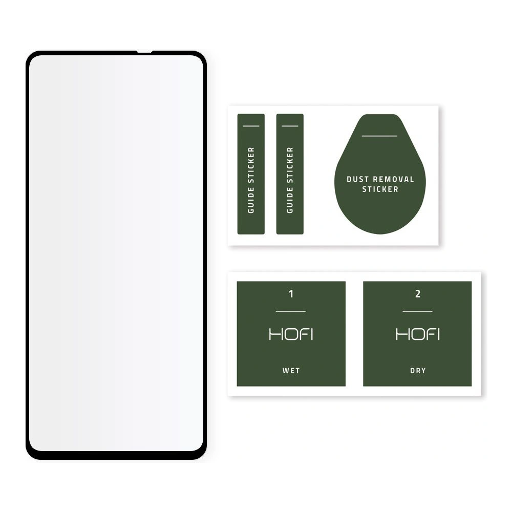 Wholesale Hofi Glass Pro+ Oppo Reno 5 Lite Black - HOFI106BLK - {ean13} - Hurt