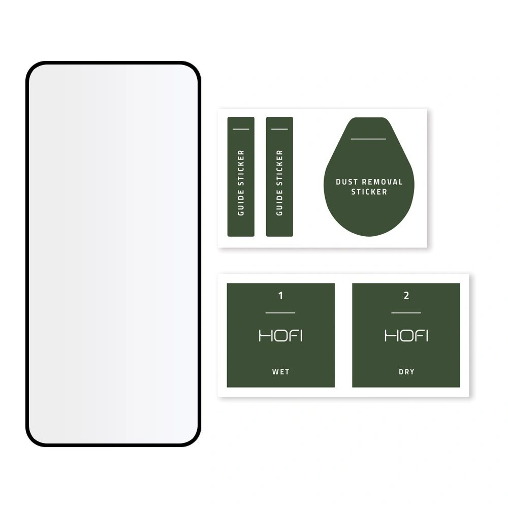 Hurtownia GSM - Szkło hartowane Hofi Glass Pro+ Realme 8 5G/Narzo 30 5G Black - HOFI109BLK - {ean13} - Hurt