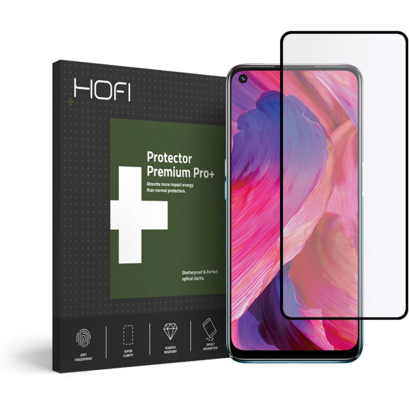 Hofi Distributor - 6216990212390 - HOFI113BLK - Hofi Glass Pro+ Oppo A54 5G/A74 5G Black - B2B homescreen