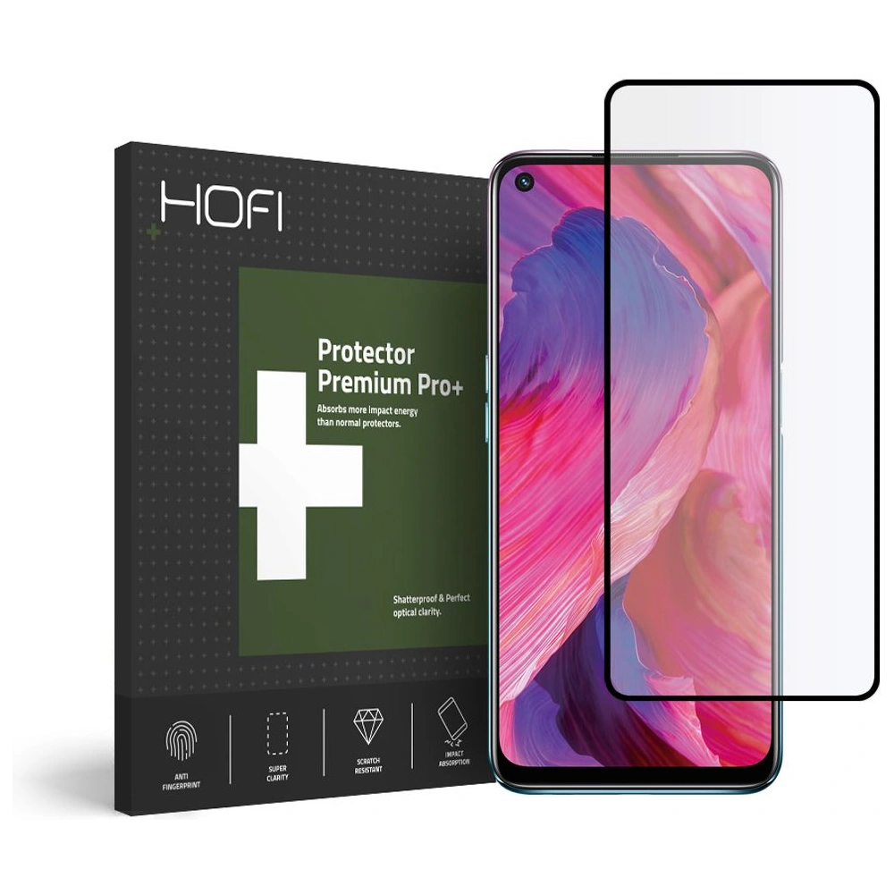 Wholesale Hofi Glass Pro+ Oppo A54 5G/A74 5G Black - HOFI113BLK - {ean13} - Hurt