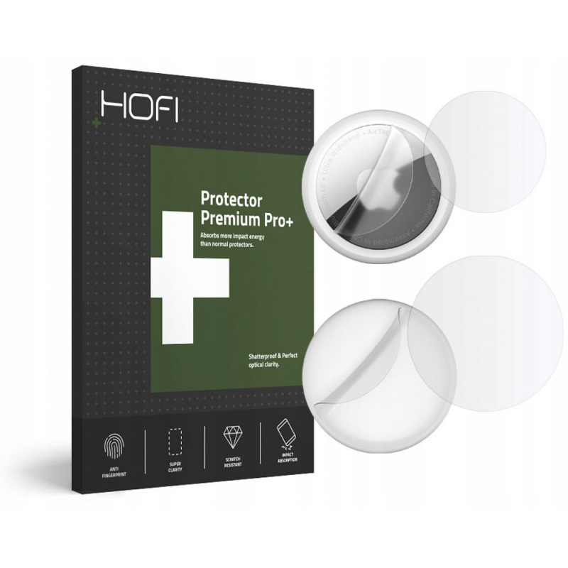 Hofi Distributor - 6216990212550 - HOFI115 - Hofi Hydrogel Pro+ Apple AirTag [2 PACK] - B2B homescreen