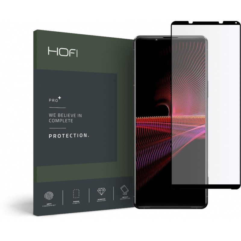 Hofi Distributor - 6216990212628 - HOFI118BLK - Hofi Glass Pro+ Sony Xperia 1 III Black - B2B homescreen
