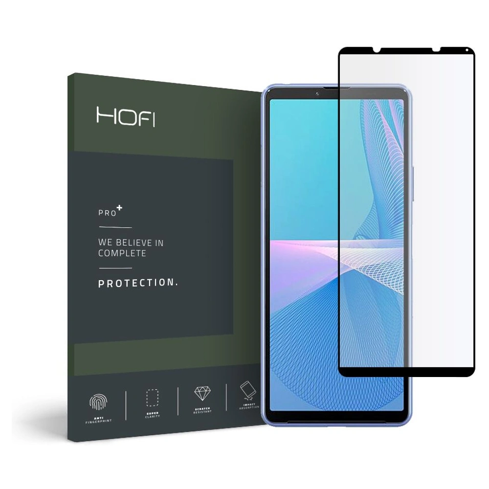 Hurtownia GSM - Tvrzené sklo Hofi Glass Pro+ Sony Xperia 10 III černé - HOFI120BLK - {ean13} - Hurt