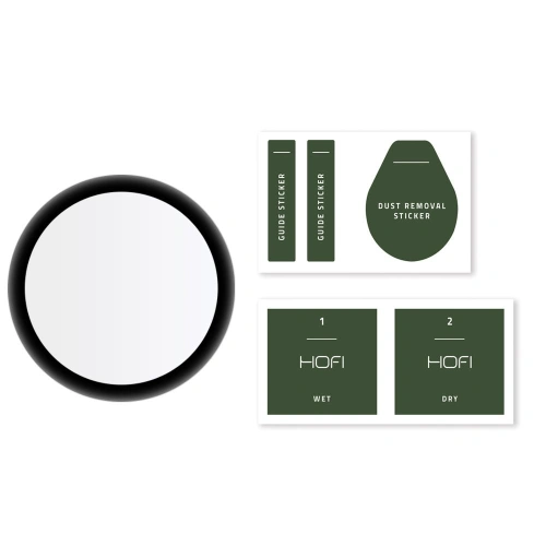 Szkło hybrydowe Hofi Hybrid Glass Huawei Watch 3 46mm Black