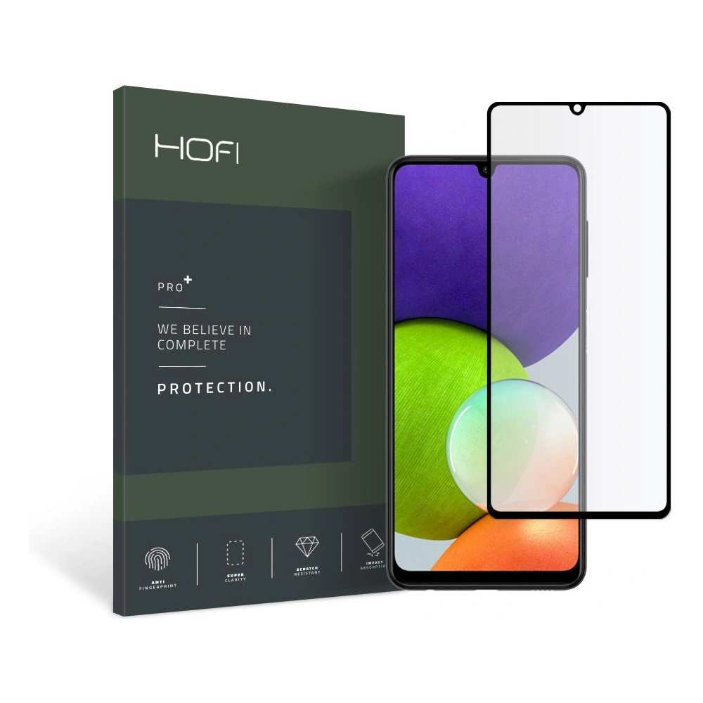 Hurtownia GSM - Szkło hartowane Hofi Glass Pro+ Samsung Galaxy A22/M22 LTE Black - HOFI125BLK - {ean13} - Hurt