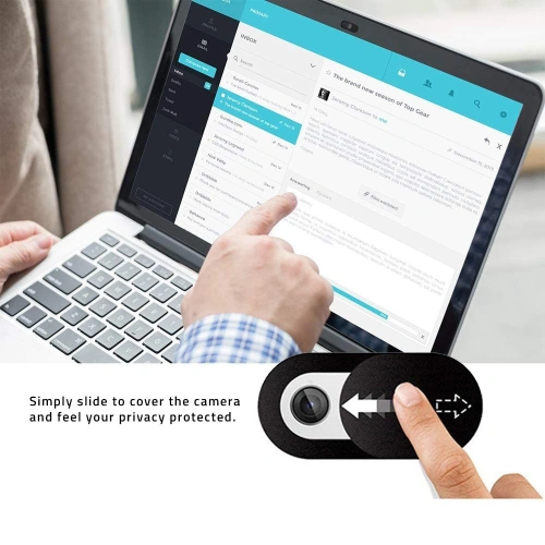 Przesłona kamery Hofi Slim Pro+ Webcam Cover Black